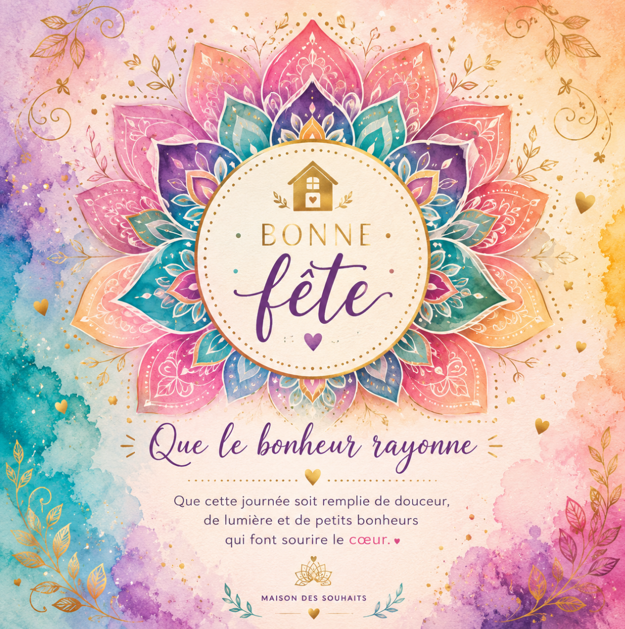 Célébrer en Harmonie - Carte numérique