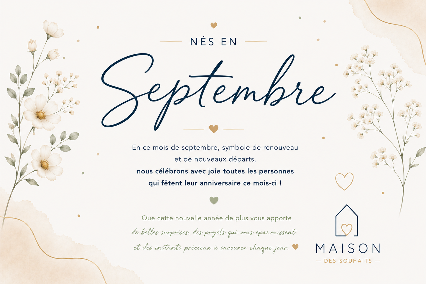 ✨ 12 Mois • 12 Souhaits - Numériques