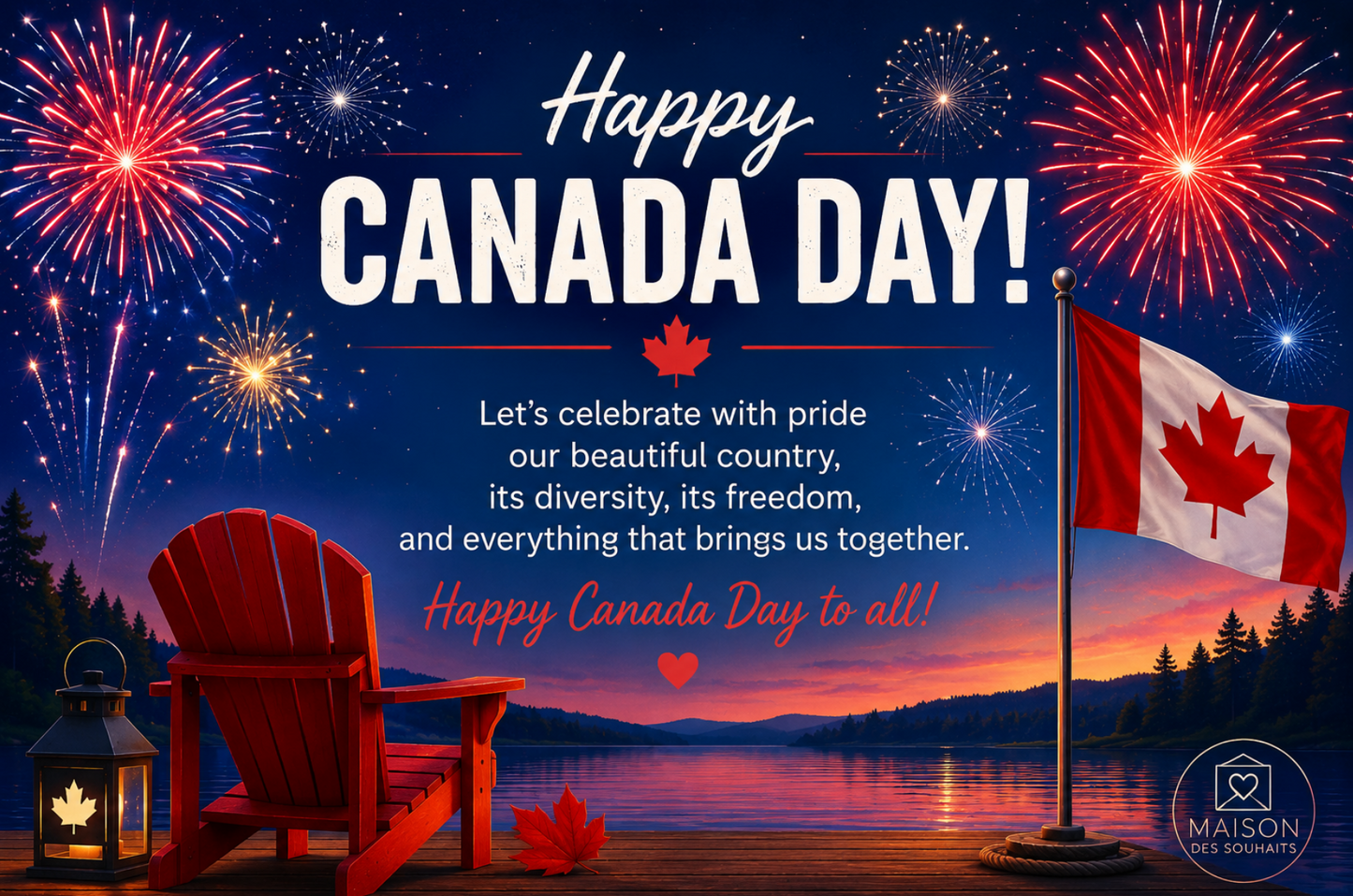 Happy Canada Day | Digital Greeting Card