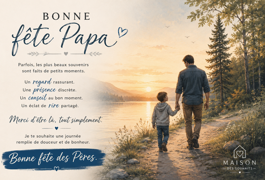 Bonne fête Papa | Carte numérique